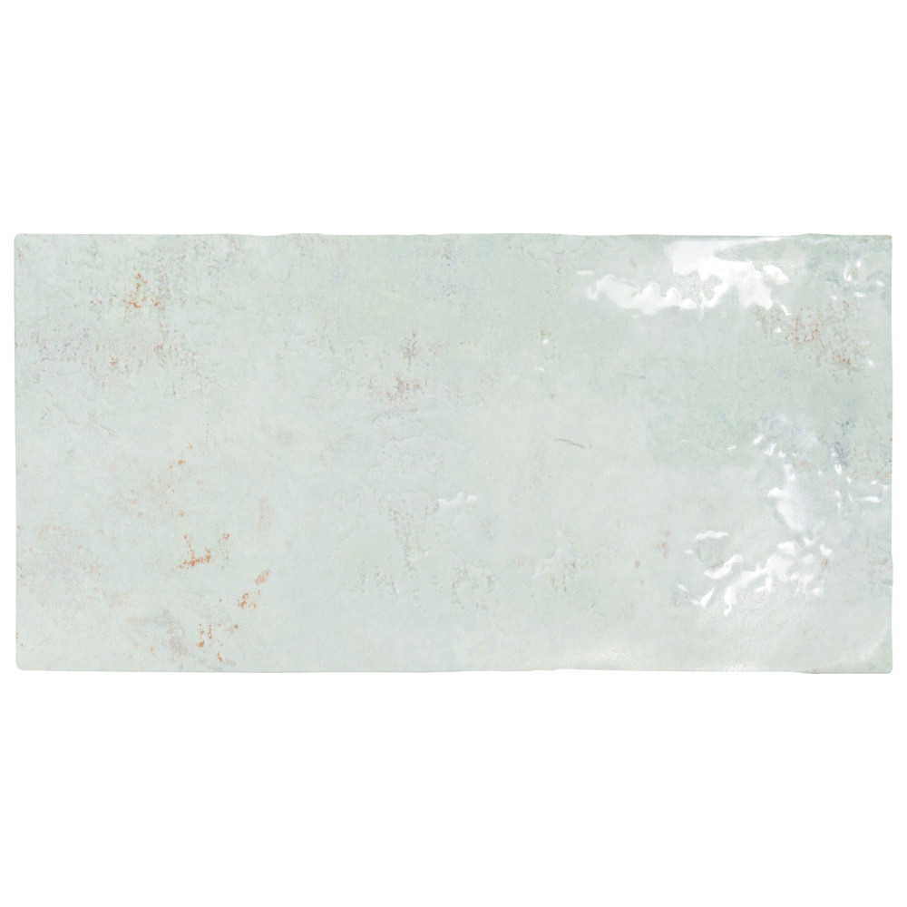 Biarritz Green 3 in. x 6 in. Ceramic Wall Tile