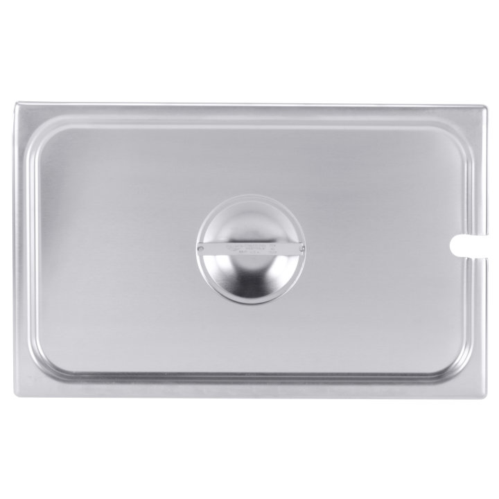 Full-size Super Pan V® slotted stainless steel cover