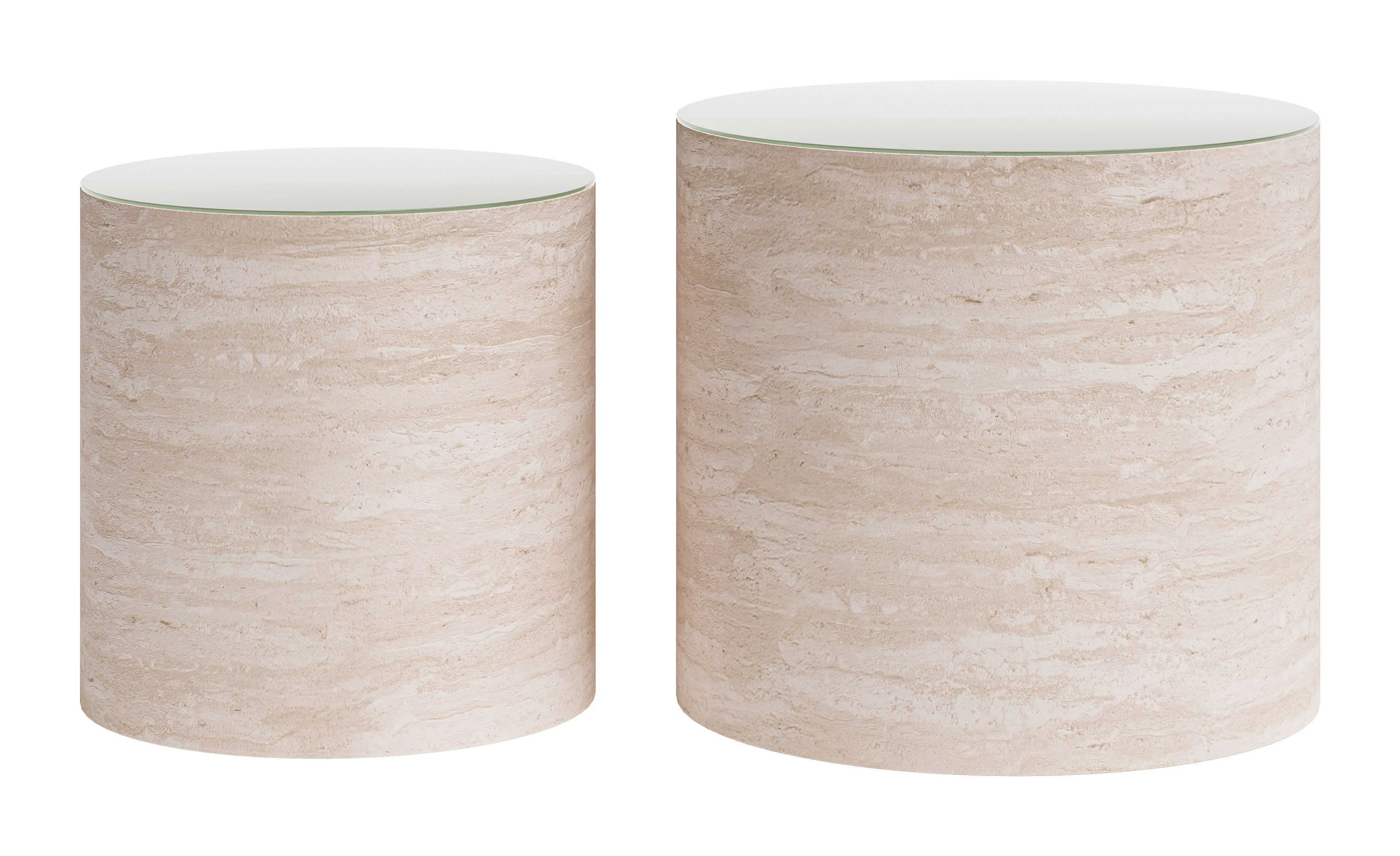 Carzo Coffee Table Set (2-Piece) Stone Beige product image