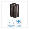 Boardwalk,  LLDPE Liner, 40 gal Capacity, 40 in Wide, 46 in High, 0.6 Mils Thick, Black