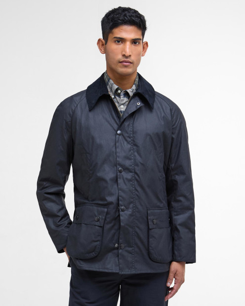 Ashby Waxed Jacket Classic Navy