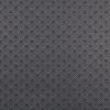 Dark-gray woven fabric with small repeating diamond-and-chevron pattern (textured yarns) â€” laid flat, showing raised weave â€” close-up, evenly lit surface as an upholstery or wallpaper sample.