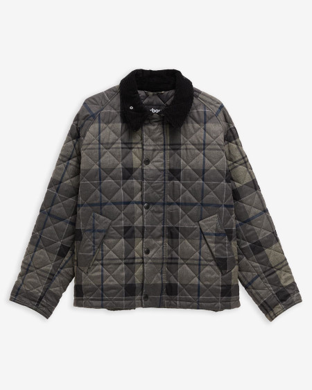 Giacca trapuntata in tartan Transport