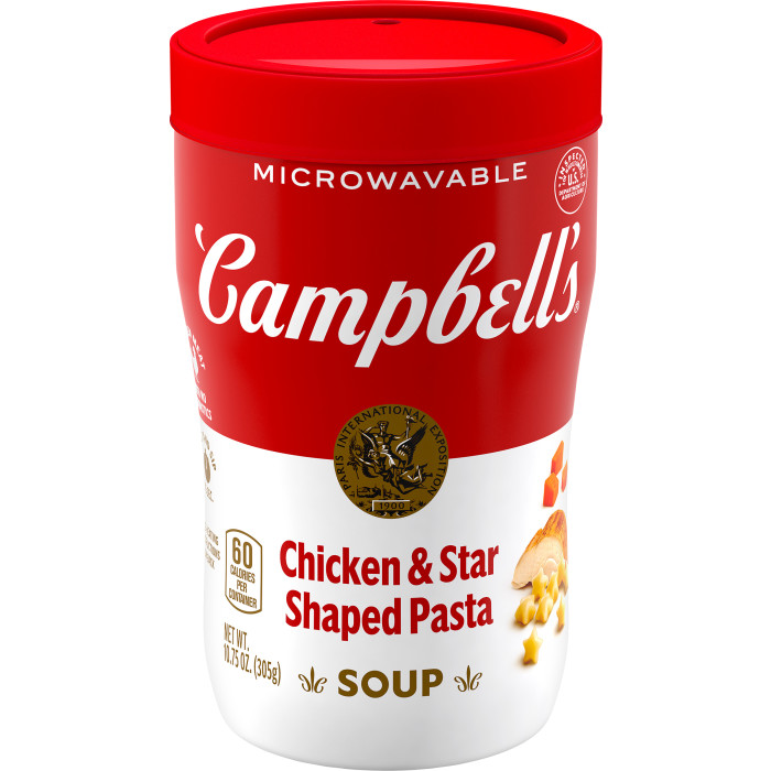 Chicken & Star Shaped Pasta Sipping Soup