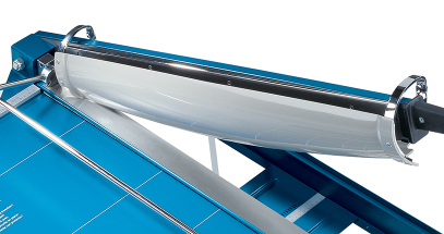 The rotating guard provides extra safety around the blade.