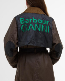 Trench cerato Barbour x GANNI 