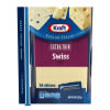 Kraft Extra Thin Swiss Cheese Slices, 14 ct Pack