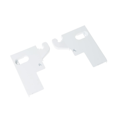 Refrigerator 2 pack hinge end cap assembly(white)