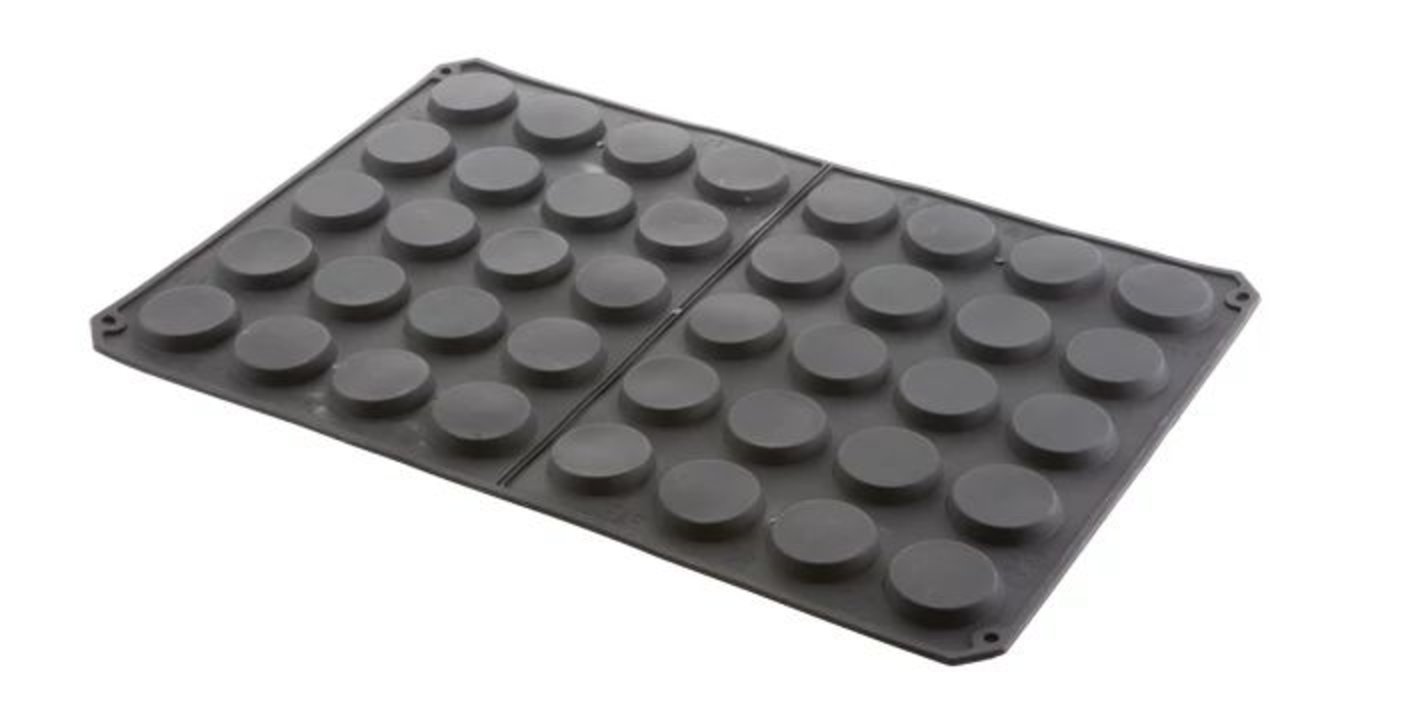 Molde de silicona de 60 x 40 centímetros en forma de Florentinas de 5,5 centímetros