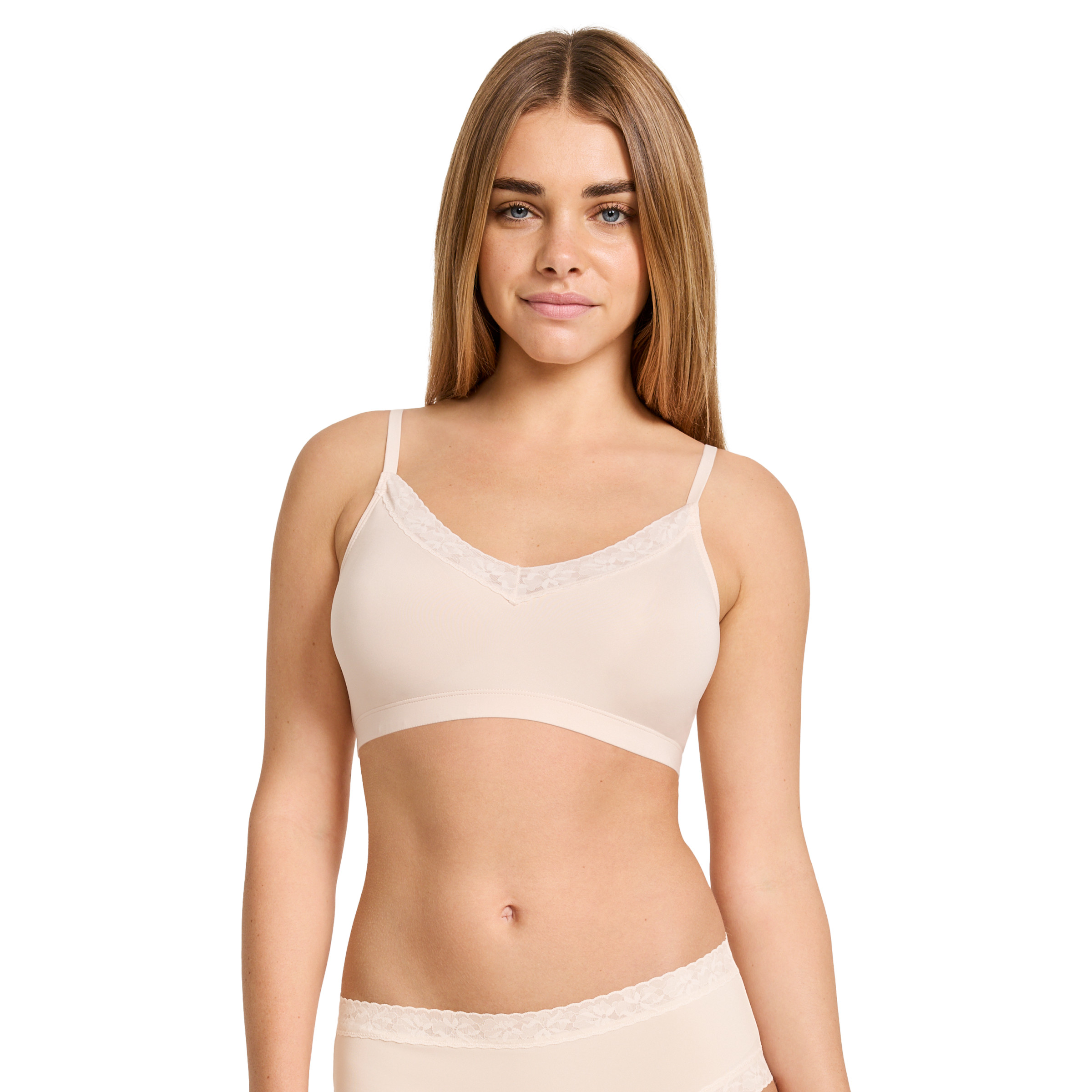 Jockey Women’s Soft Stretch Lace Microfiber Bralette