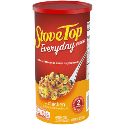 Kraft Stove Top Everyday Stuffing Mix for Chicken 12 oz Canister