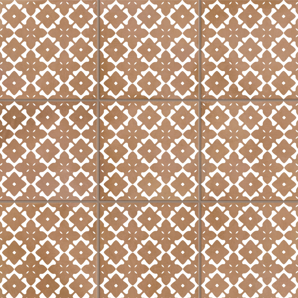 Bari Fortuna Terra 12-7/8 in. x 12-7/8 in. Porcelain Floor and Wall Tile