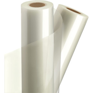 NAP I Standard Lamintaing Roll Film, Gloss, 25" x 500', 1.5 mil, 2 Rolls