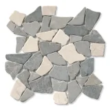 Random Series Astoria 11-3/4×11-3/4 Random Mosaic Tumbled