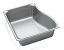 Full-size 4-inch-deep Super Pan® stainless steel super shape short wild pan