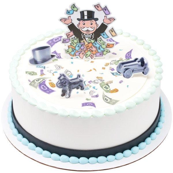Hasbro Monopoly Let's Play! PhotoCake® Edible Image® DecoSet® Background