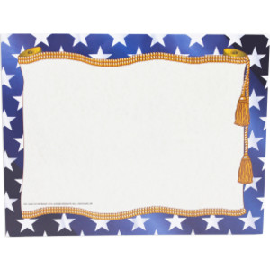 Stars Border Paper, 8.5" x 11", Pack of 50