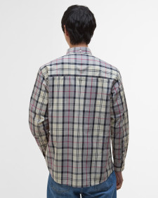 Taggon Tartan Oversized Shirt Dress Tartan