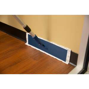 Contec, Premira Disposable Microfiber Hook & Loop Mop Pad, 19"W, White