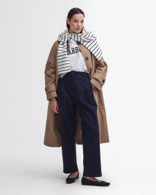 Amber Tapered Trousers Classic Navy