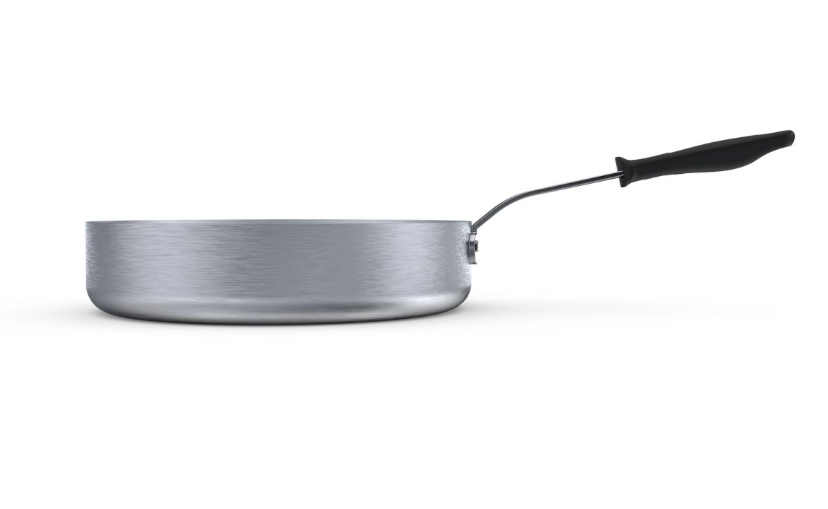 12-inch 5-quart Wear-Ever® Classic Select™ heavy-duty sauté pan with silicone handle