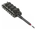 DLX® Mini-MST Fiber Optic Multiport Service Terminal 4-Port locat./tonable Flat Loose Tube Cable 750 ft