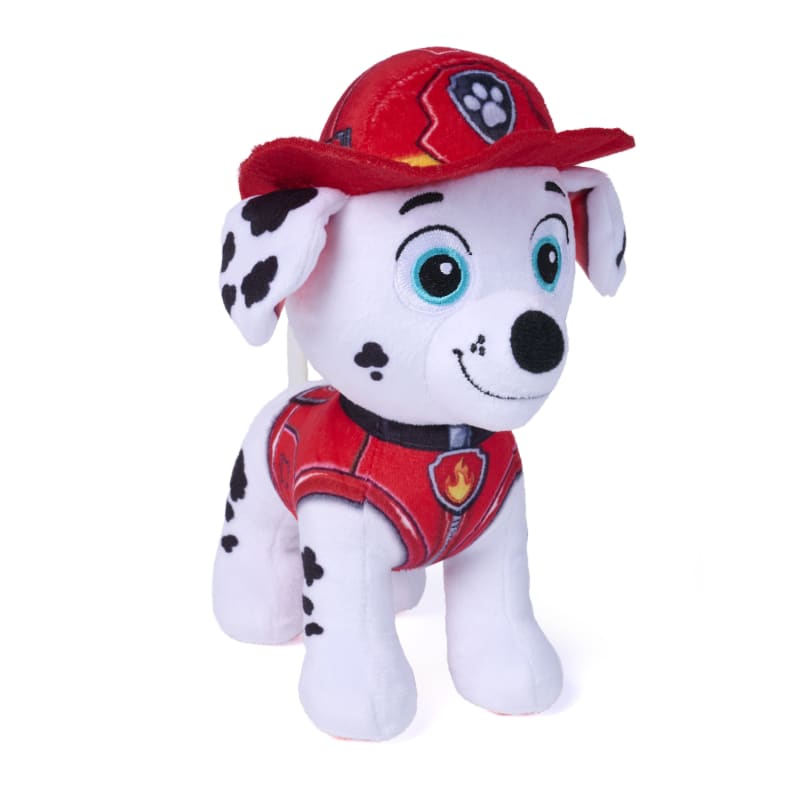 PAW Patrol: The Dino Movie Marshall Plush, Plush Toy from the Hit Film, Preschool Toys, Movie Merch, Kids Toys for Boys & Girls, Ages 3 and Up, 8”