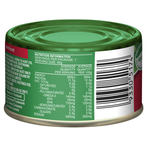  Greenseas® Tuna Tomato & Onion 95g 