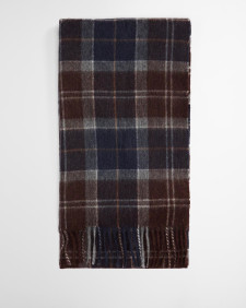 Sciarpa Braden in lana e tartan 