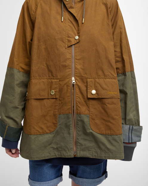 Hayley Showerproof Jacket Breen/Dusky Green/Ancient Tartan