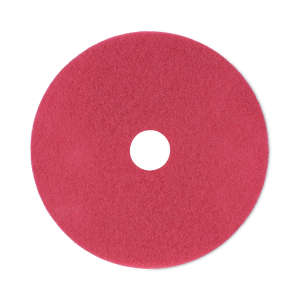 Boardwalk,  Buffing Round Floor Pad, 21", Red