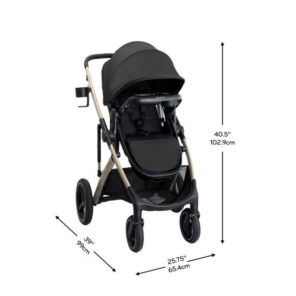 Monarch Travel System with LiteMax NXT Infant Car Seat featuring SensorySoothe Specifications