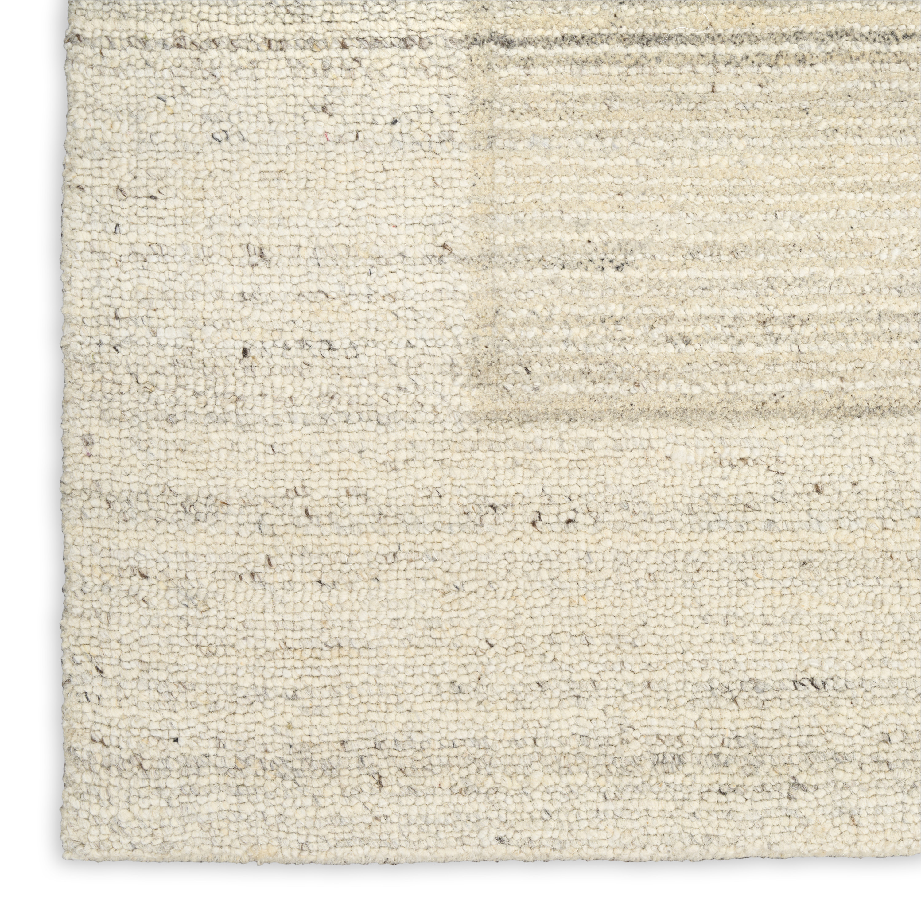 Calvin Klein CK082 Ridge 8'6" x 11'6" Ivory Farmhouse Indoor Rug