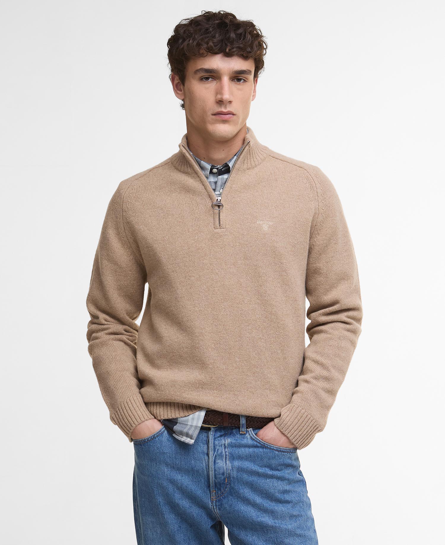 Maglione con zip corta Grangetown image number 0