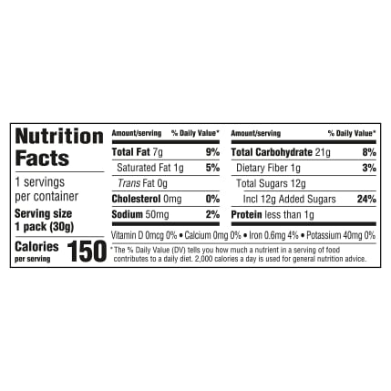 Nutrition Facts
