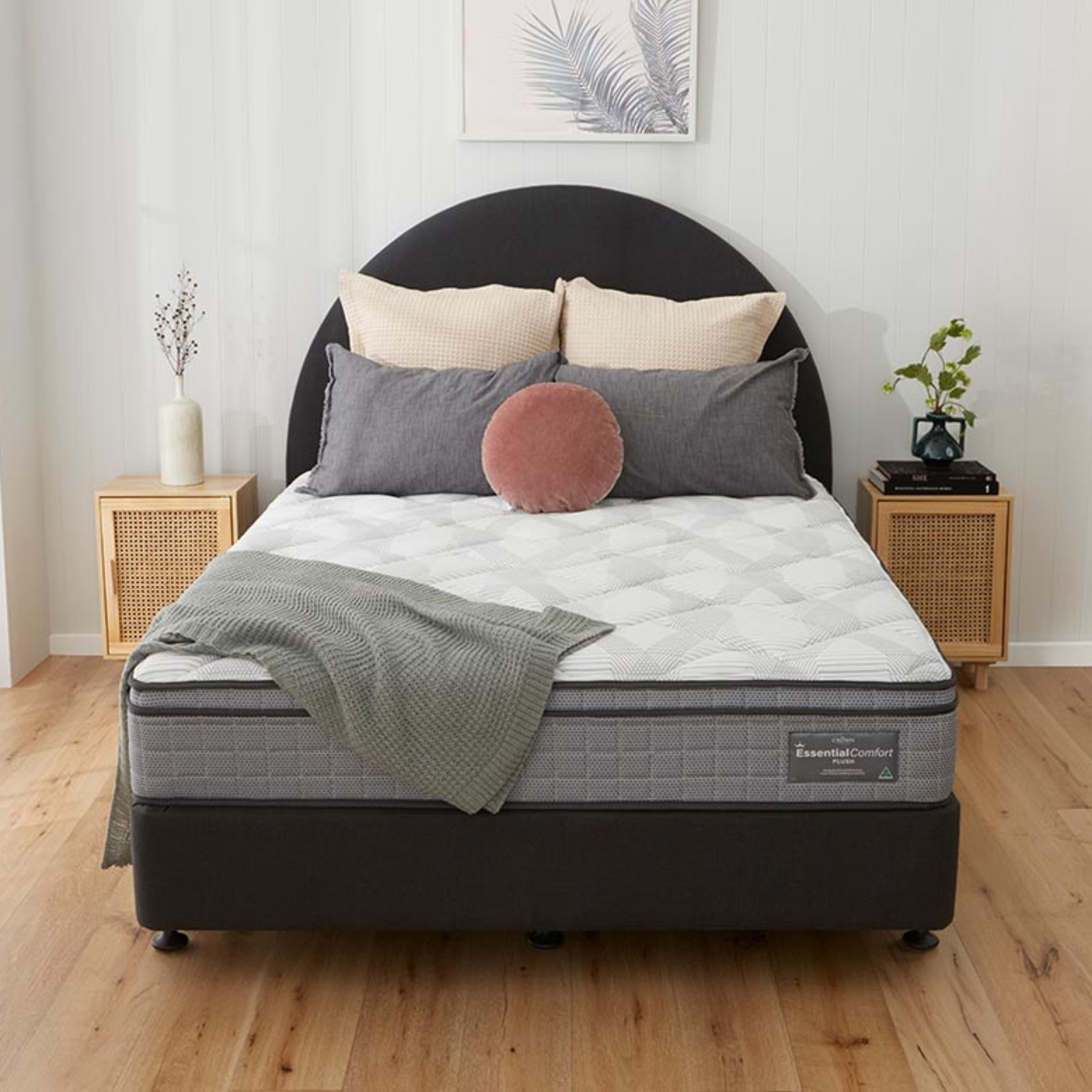 Lifestyle image of the Crown Posture Bedding Essentialcomfort Mattress, Plush from Forty Winks
