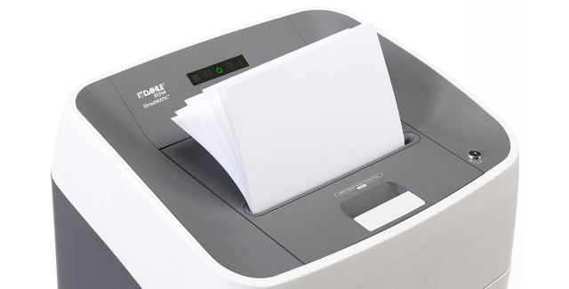 Auto-feed shredders are a convenient way to shred stacks of paper quickly.