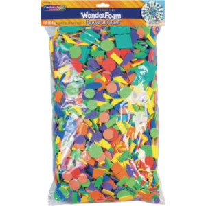 WonderFoam&reg; Pound of Foam&trade;, Assorted Sizes, 1 lb.