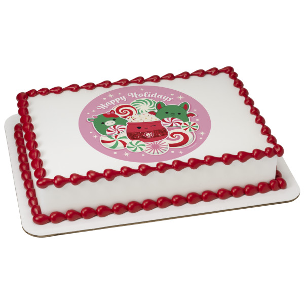 Squishmallows Holiday Squad PhotoCake® Edible Image®