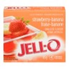 Jell-O Strawberry Banana Jelly Powder, Gelatin Mix