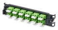 FX ECX Frame Plastic/Zirconia-Ceramic Singlemode - OS2 12-Port Green/Black 35.306 L x 33.020 H x 161.036 W mm