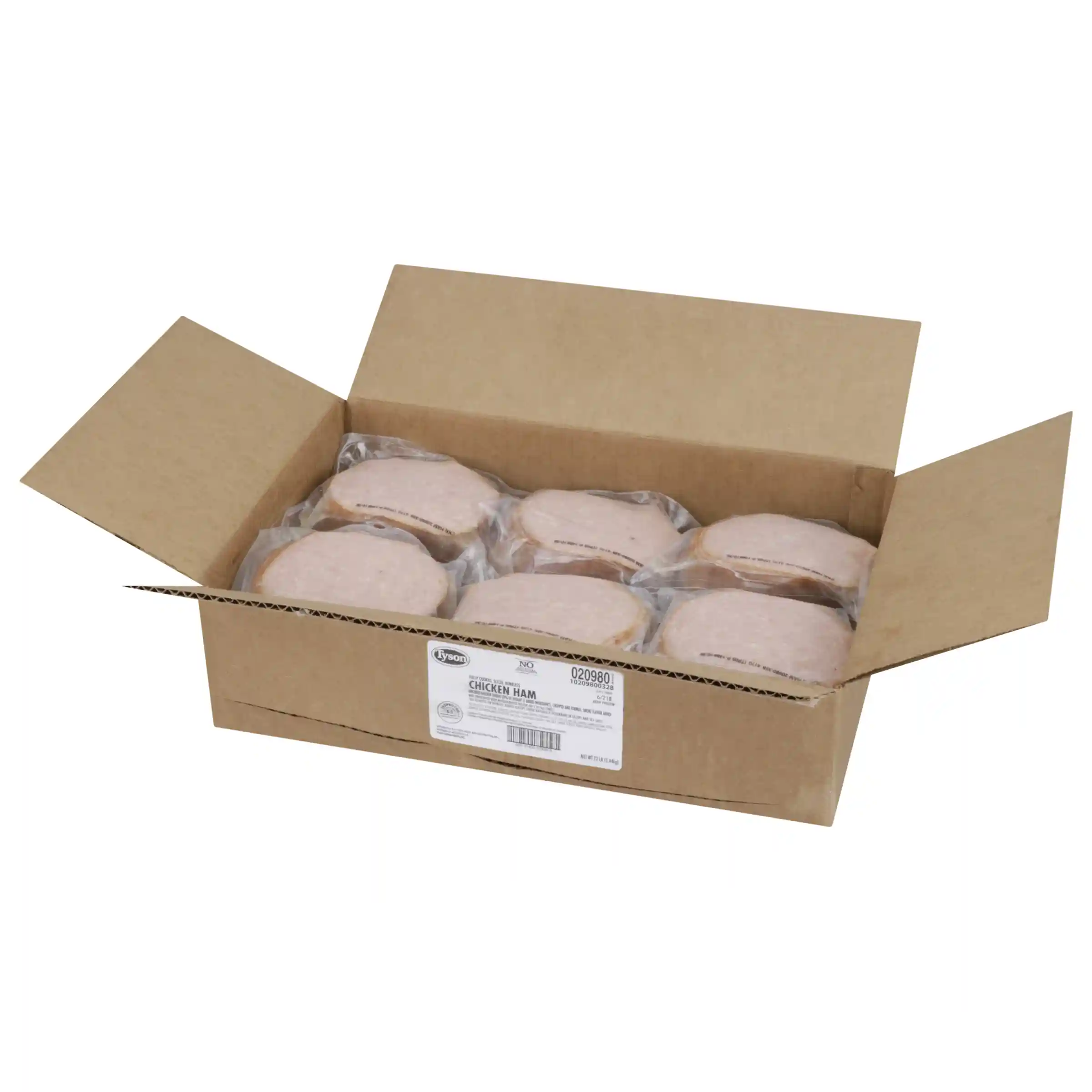 Tyson® Sliced Black Forest Chicken Ham, 0.50 oz._image_4