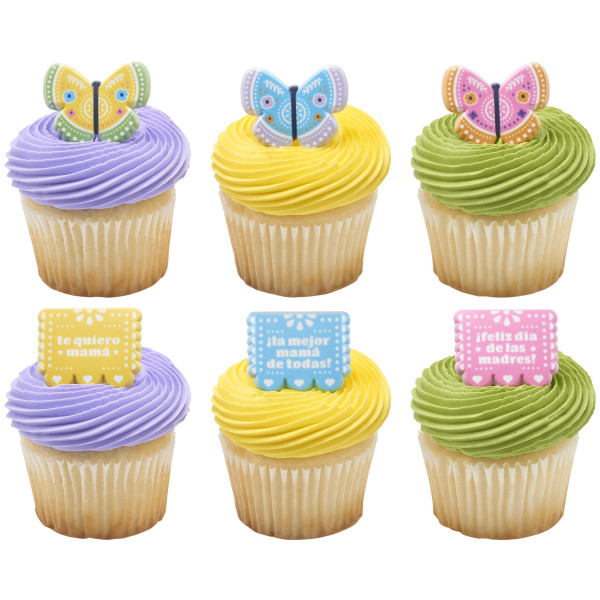 La Mejor Mama de Todas! Cupcake Rings