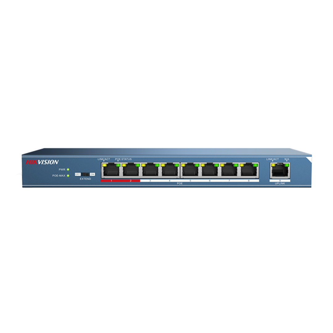 Hikvision DS 3E1309P EI Smart Managed 8 Port 100 Mbps PoE Switch   Dd7c07b76c7e17e1e3a73cfb210b405c4cd38e57 