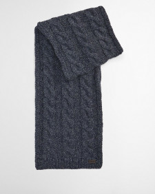 Jesmond Beanie and Scarf Gift Set Navy