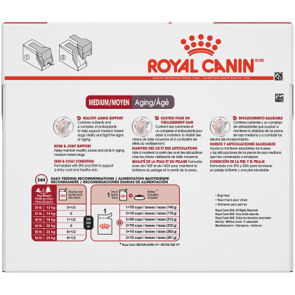 Royal Canin Size Health Nutrition Medium Aging 10+ Pouch Dog Food