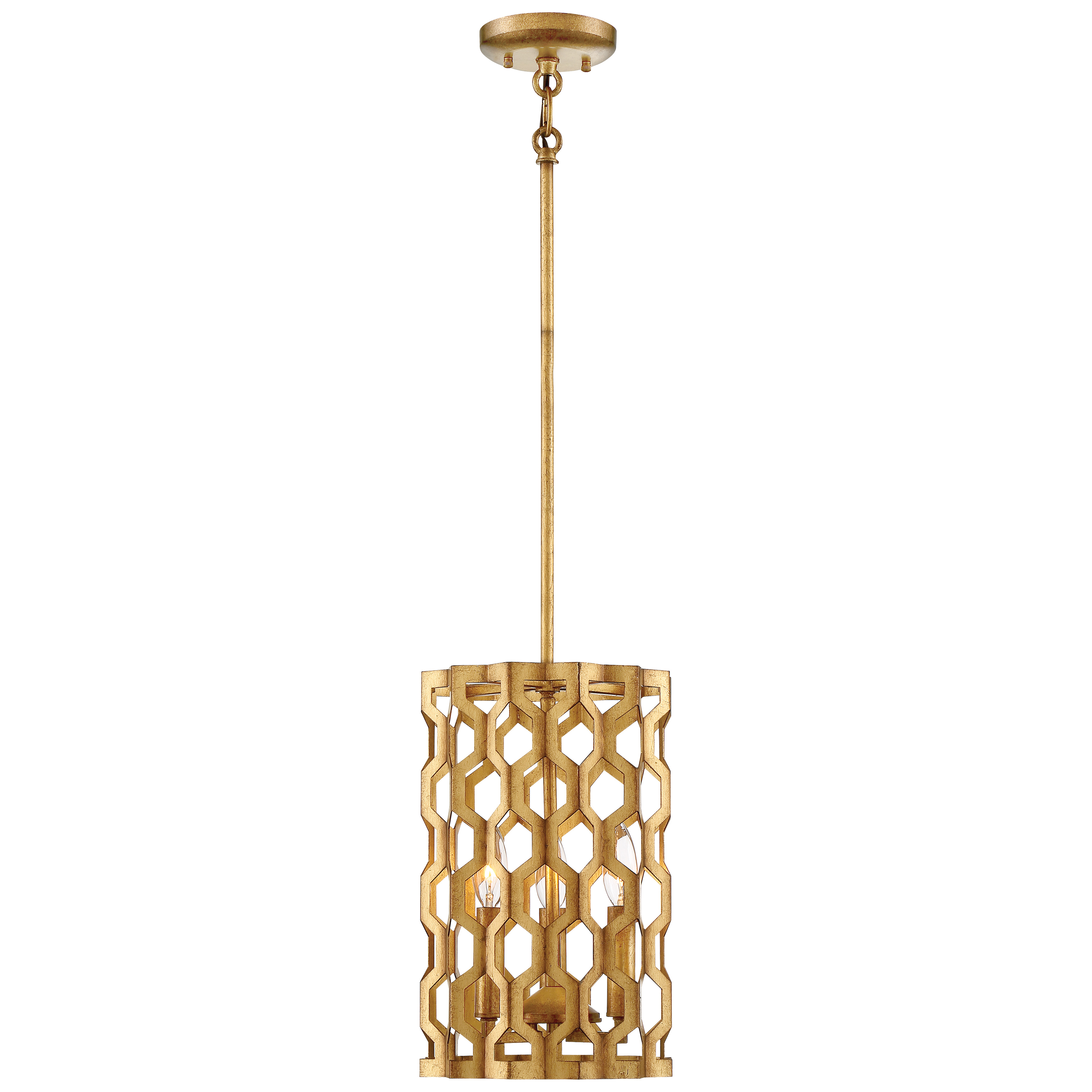 Coronade - 3 Light Mini Pendant