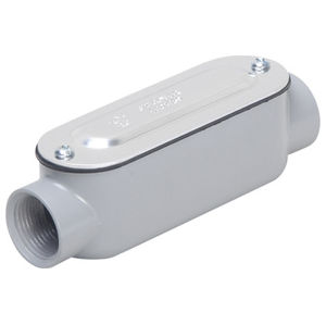 Type C Rigid/IMC Conduit Body Assembly, Aluminum, 1-1/2 in.