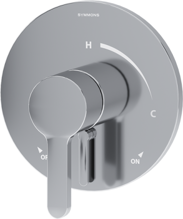 Solarity Shower Valve Trim with VersaFlex Integral Diverter/Volume Control