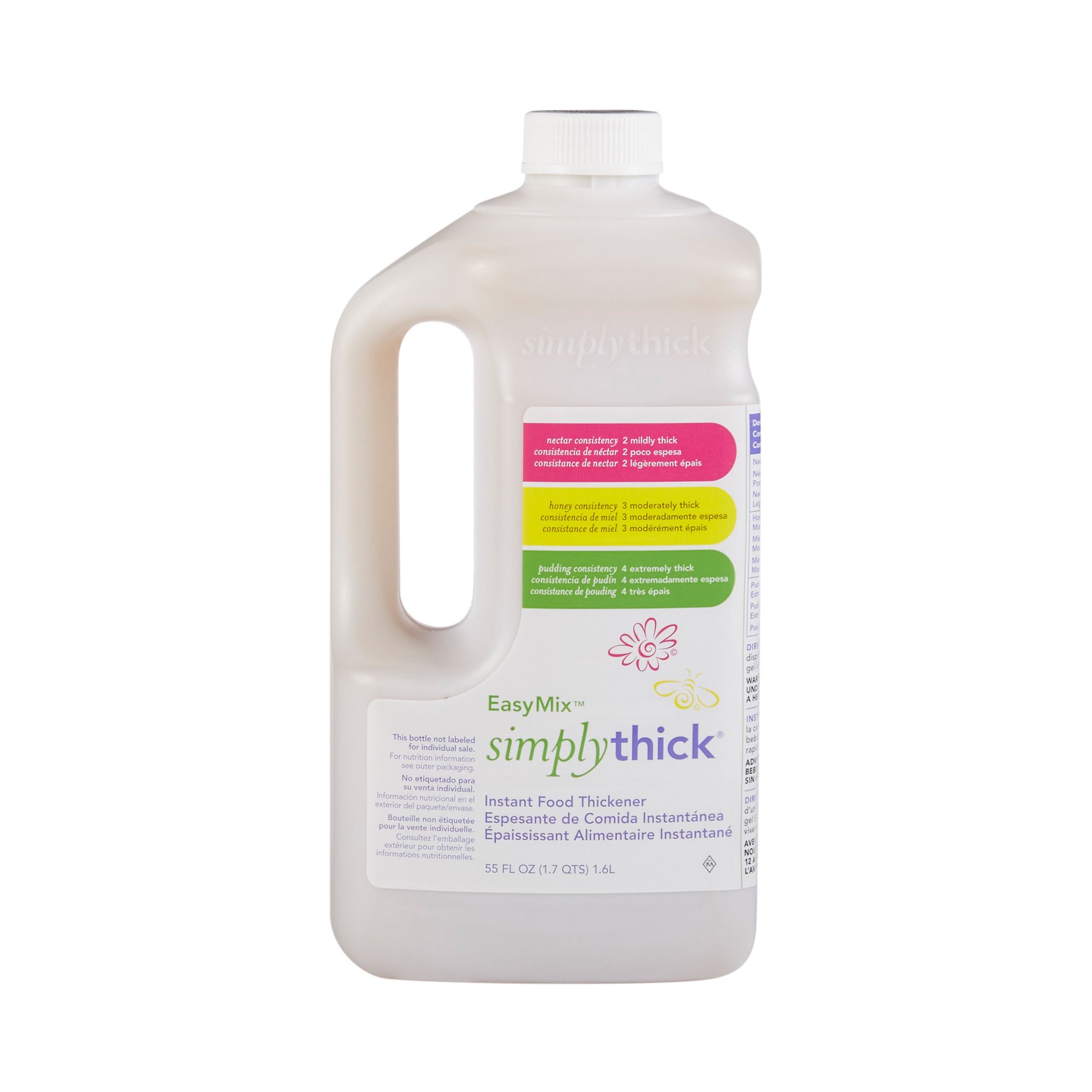 SimplyThick EasyMix Bottle and Pump, 1.6 Liter Pump Bottle MK 1087568